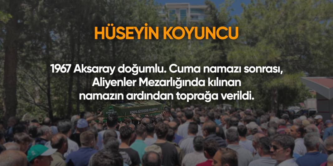 Konya'da bugün vefat edenler | 7 Mart 2025 7